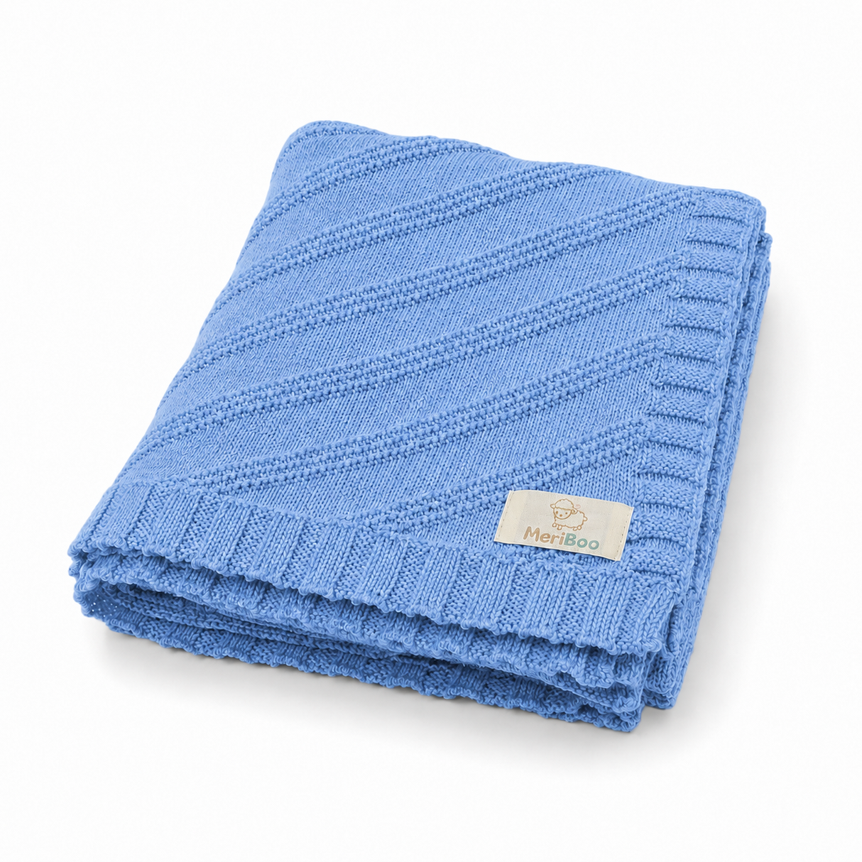 Păturică luxoasă pentru bebeluși din 100% lână merino certificată