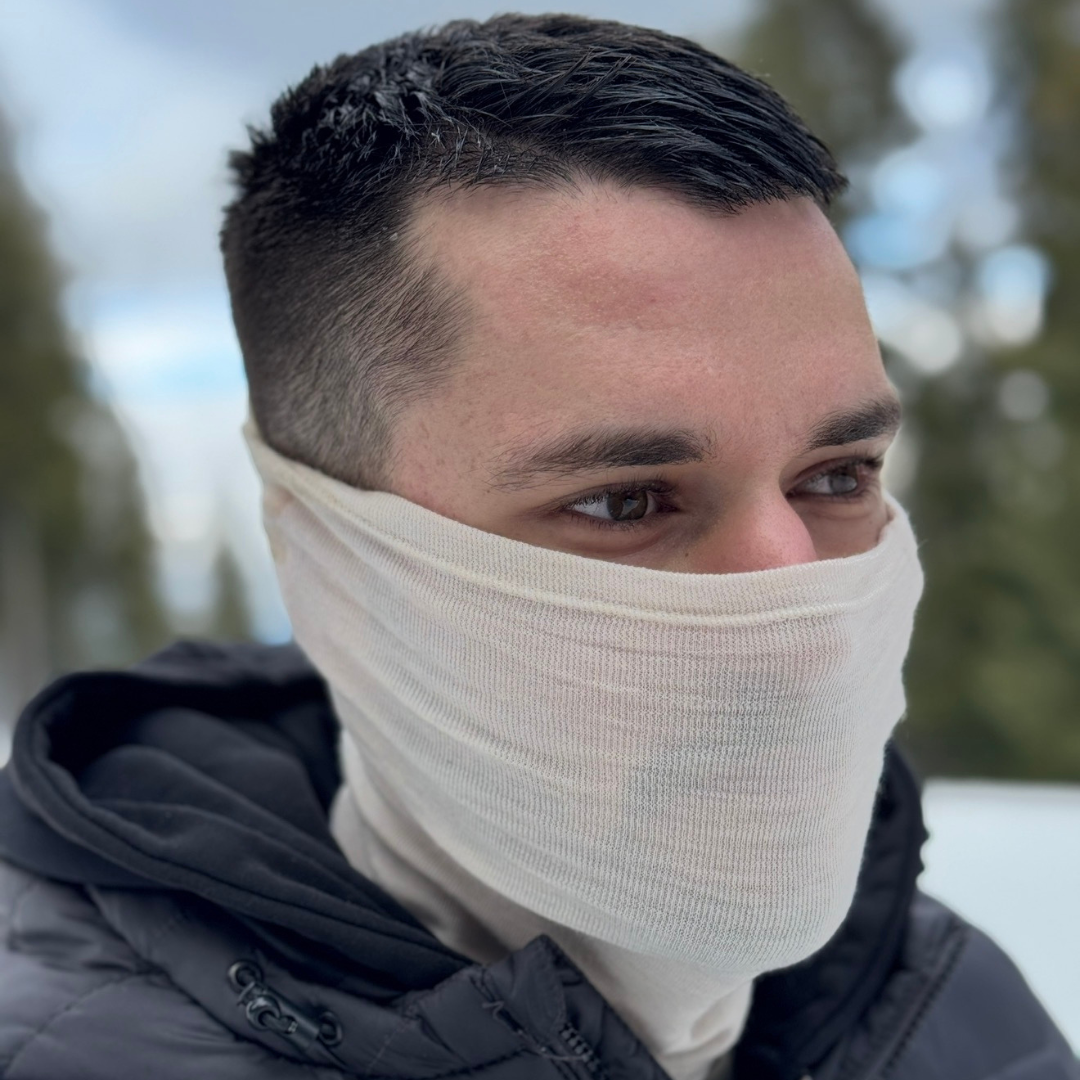 100% fine merino snood