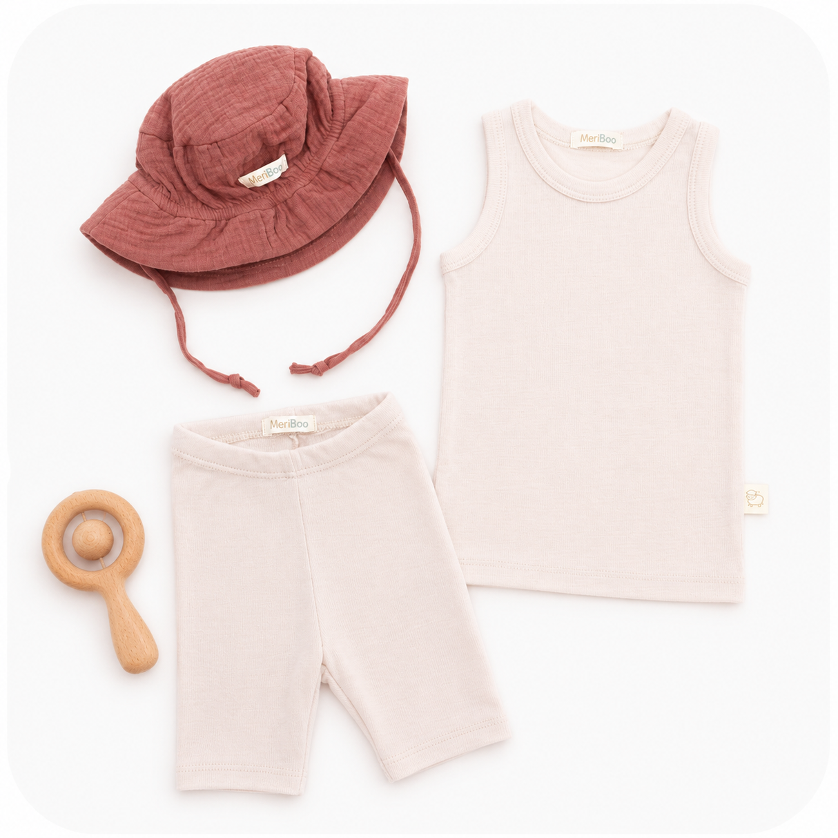 Komplet “Ultimate Comfort” – fina merino volna in organski muslin
