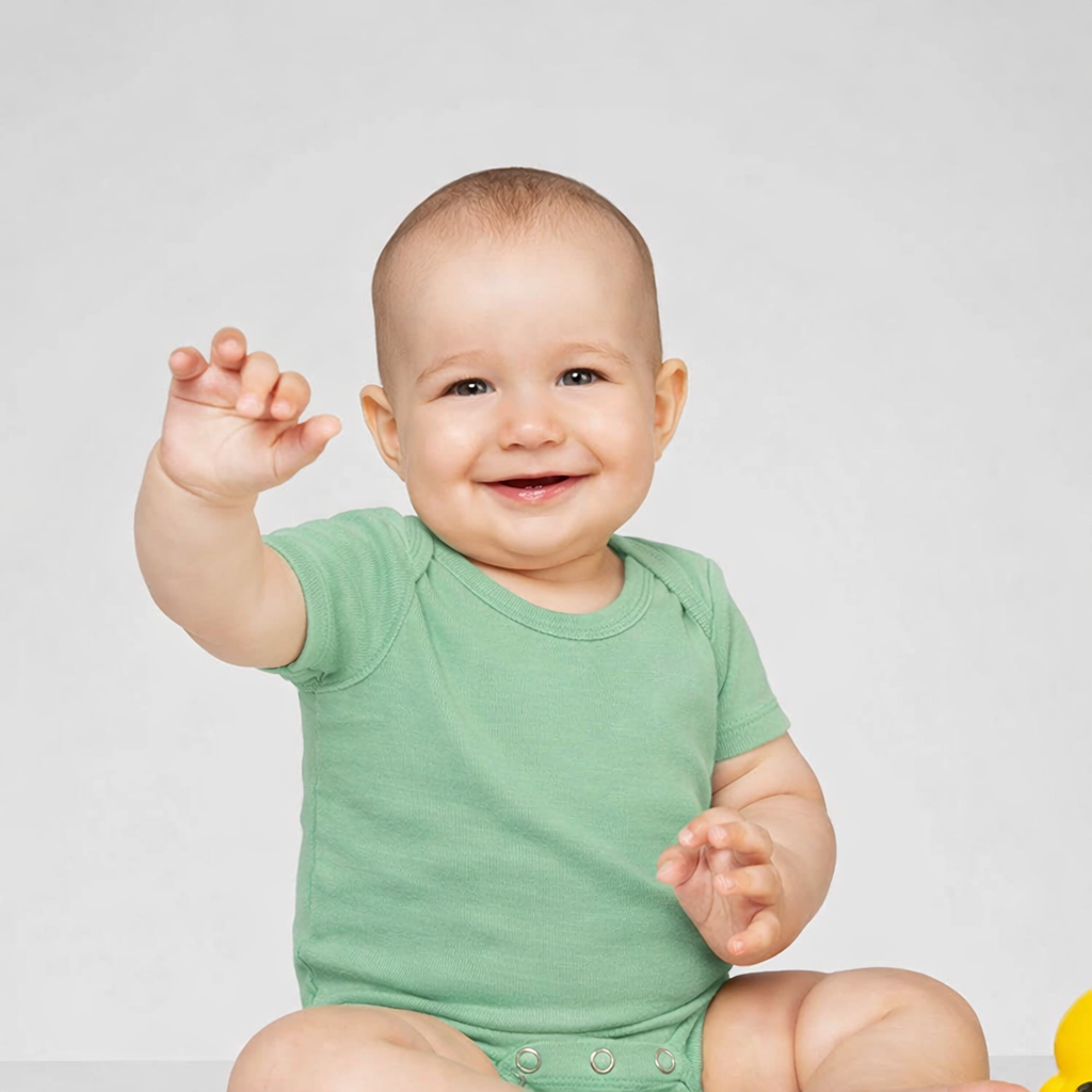 Body s krátkym rukávom z 100% certifikovanej jemnej merino vlny