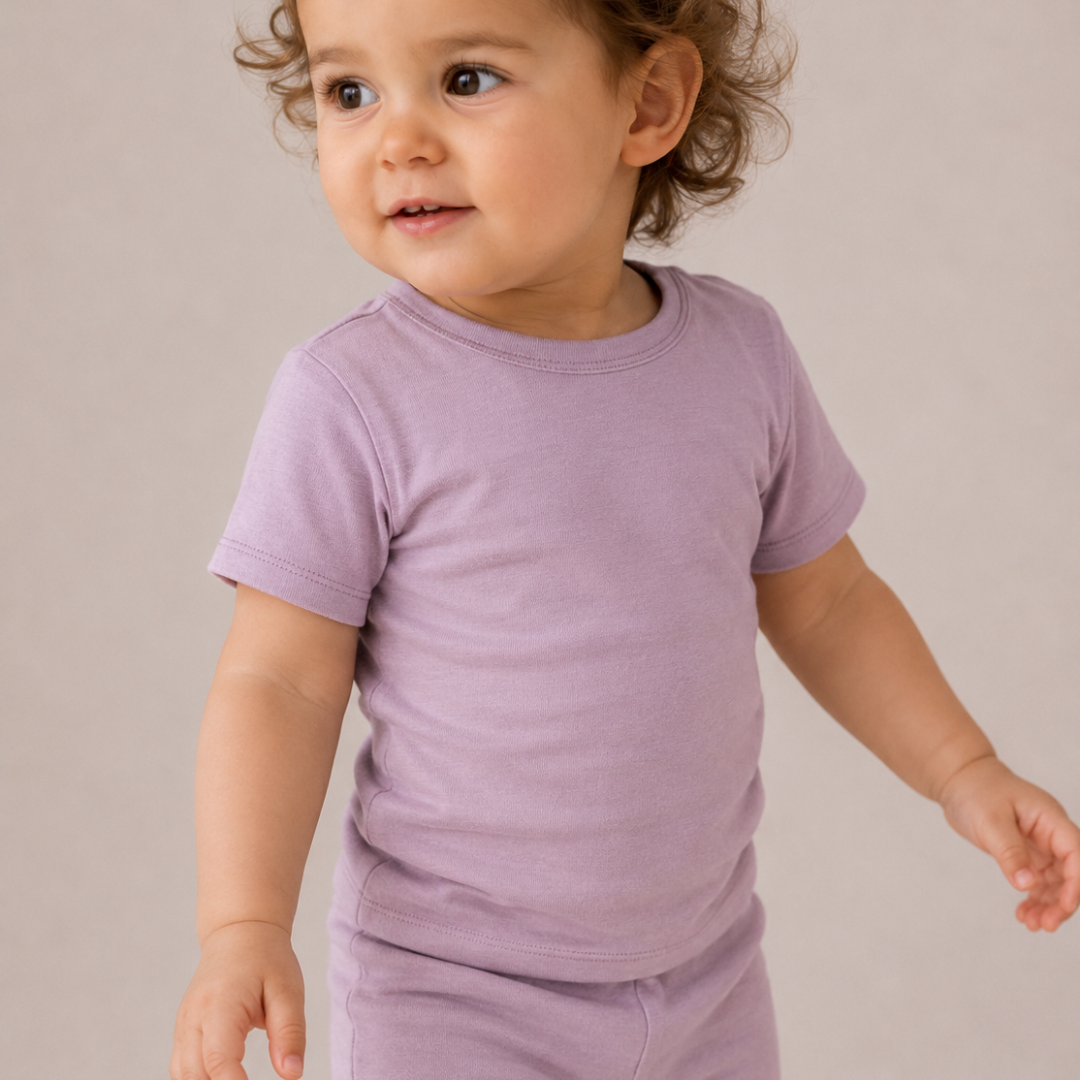 Children's T-shirt made of 100% fine merino wool
