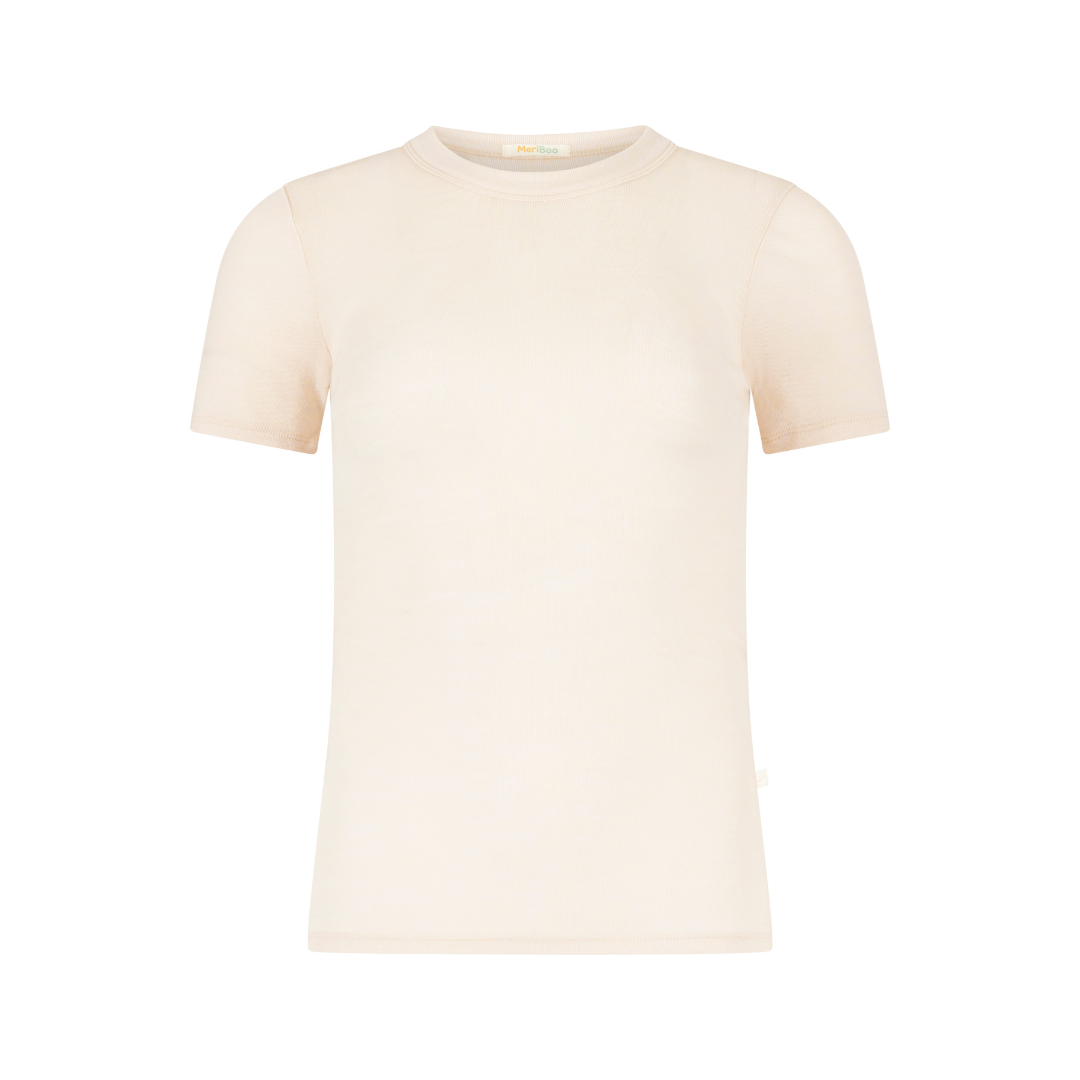 Women's t-shirt made of 100% certified fine merino