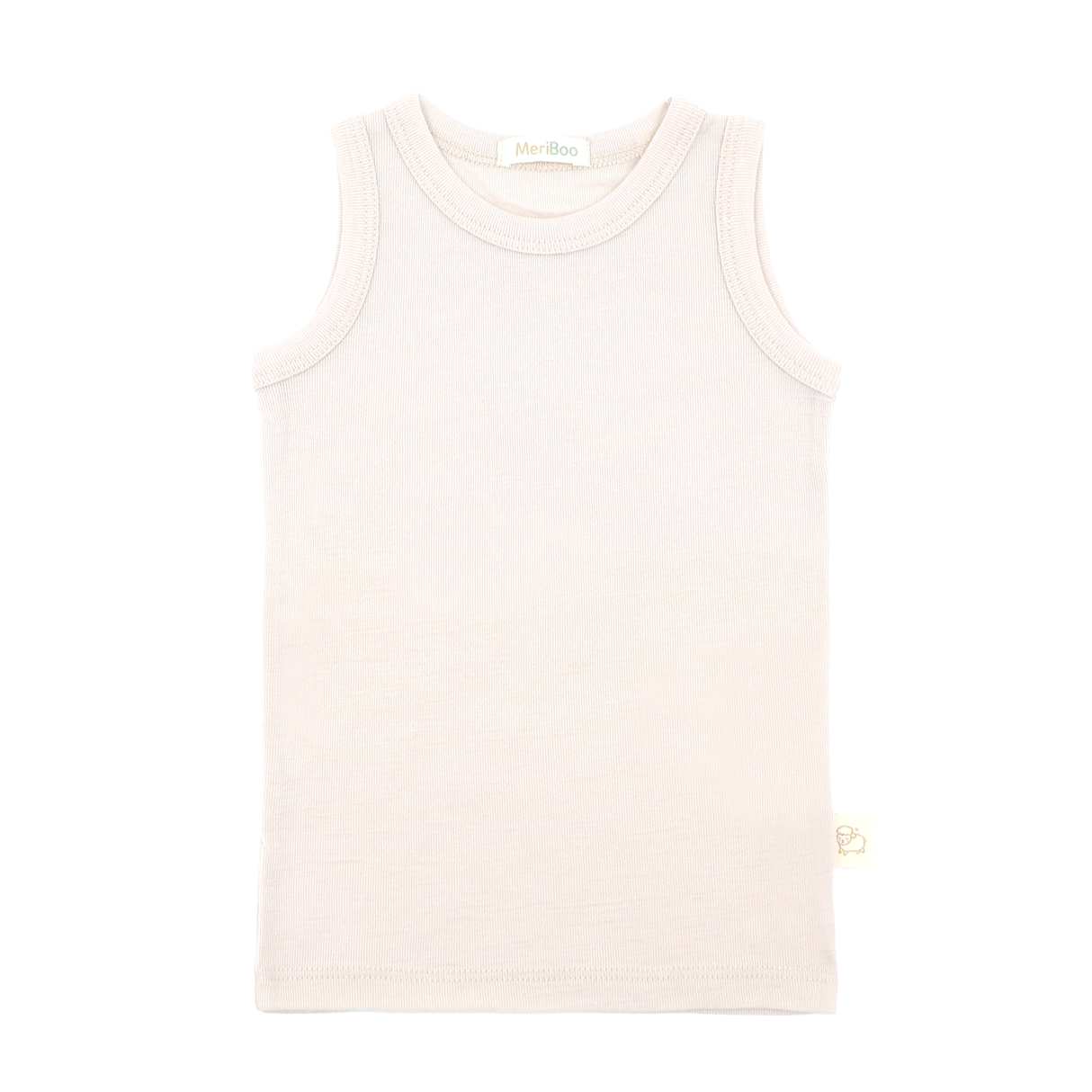 Kids' tank top made of 100% organic fine merino