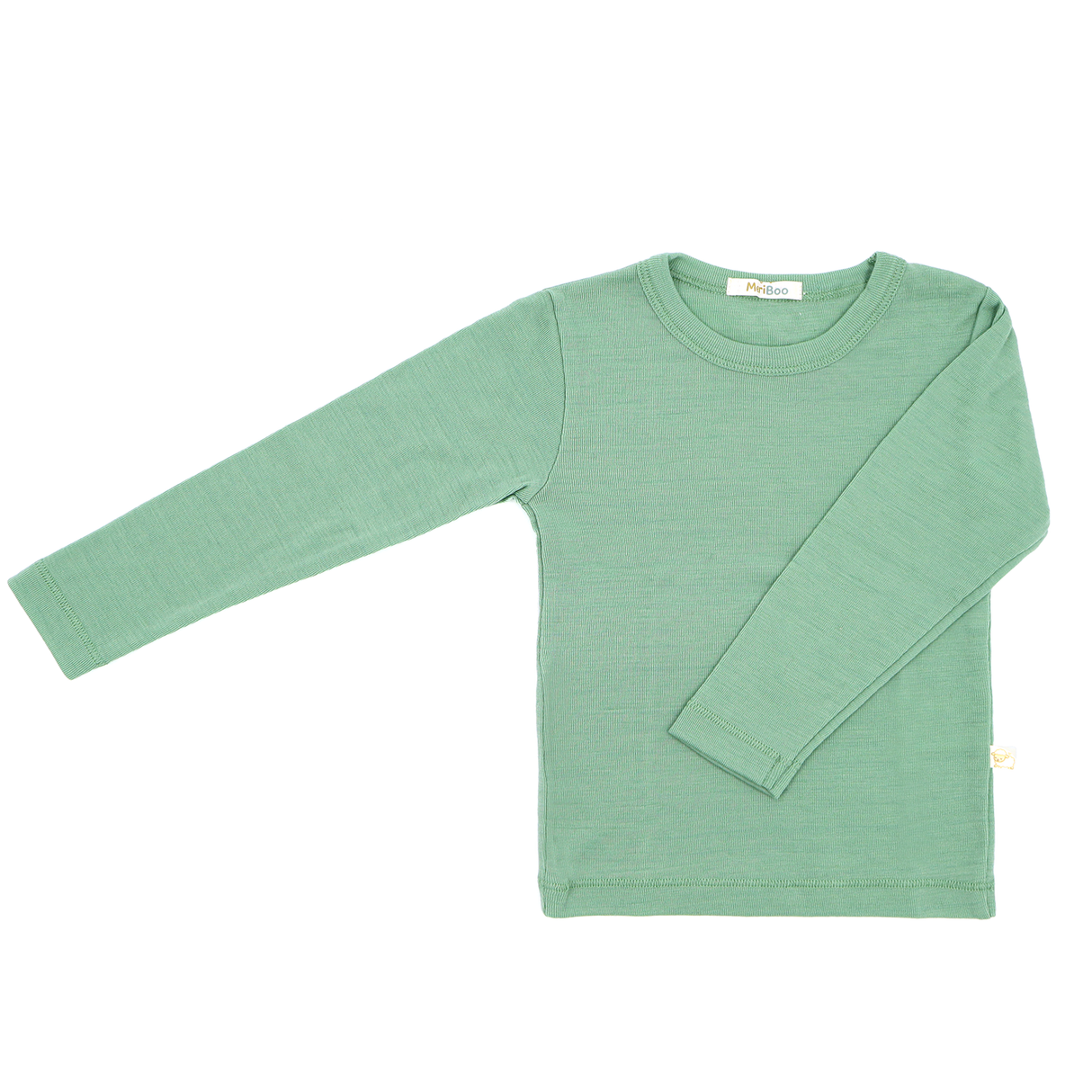 Set of 3 long-sleeved tops made of 100% certified fine merino wool