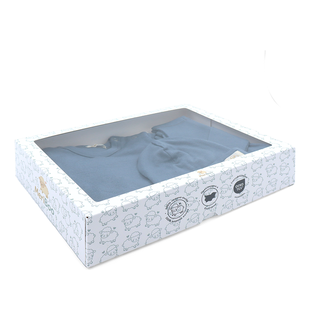 MeriBoo - osnovni komplet iz 100% certificirane fine merino volne "Mini Essentials"