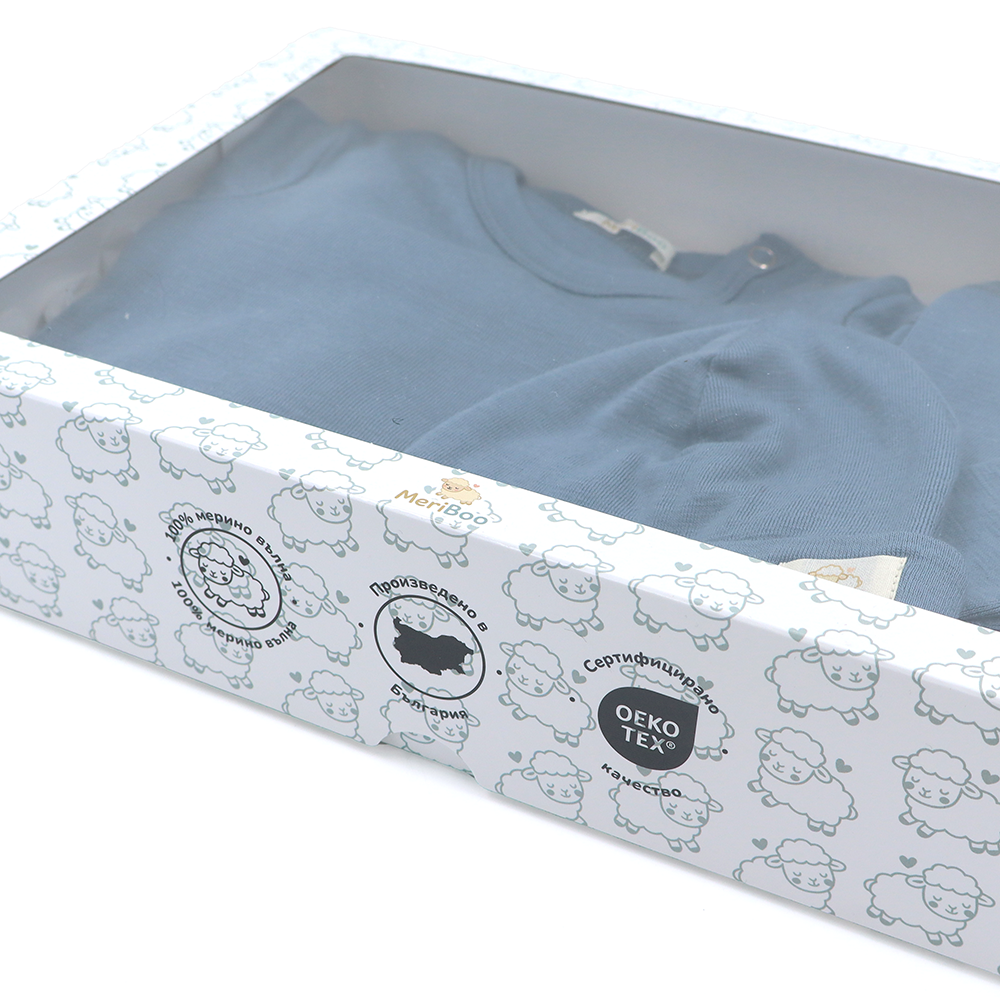 MeriBoo - osnovni komplet iz 100% certificirane fine merino volne "Mini Essentials"