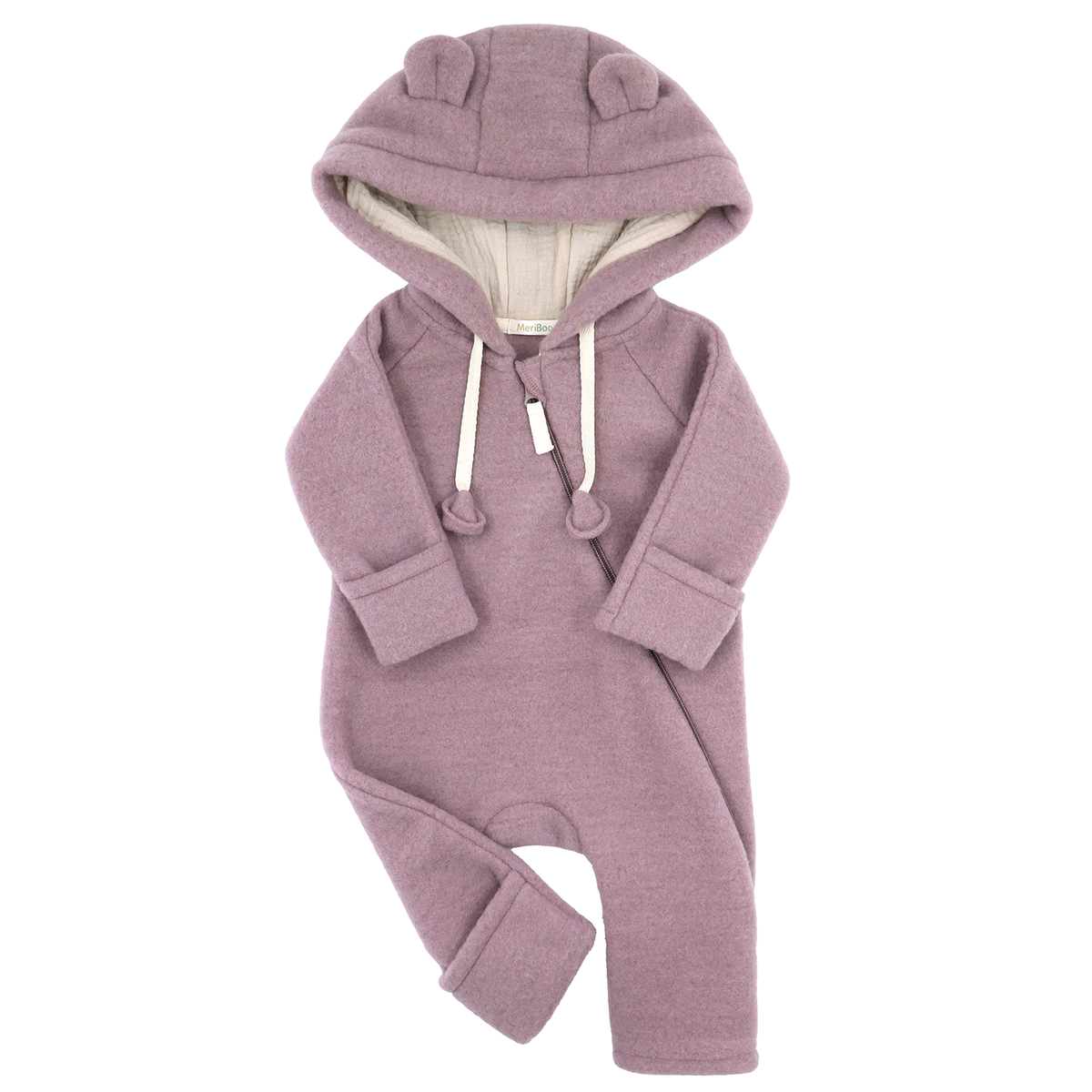 MeriBoo – Premium “Teddy Bear” Merino Wool Snowsuit