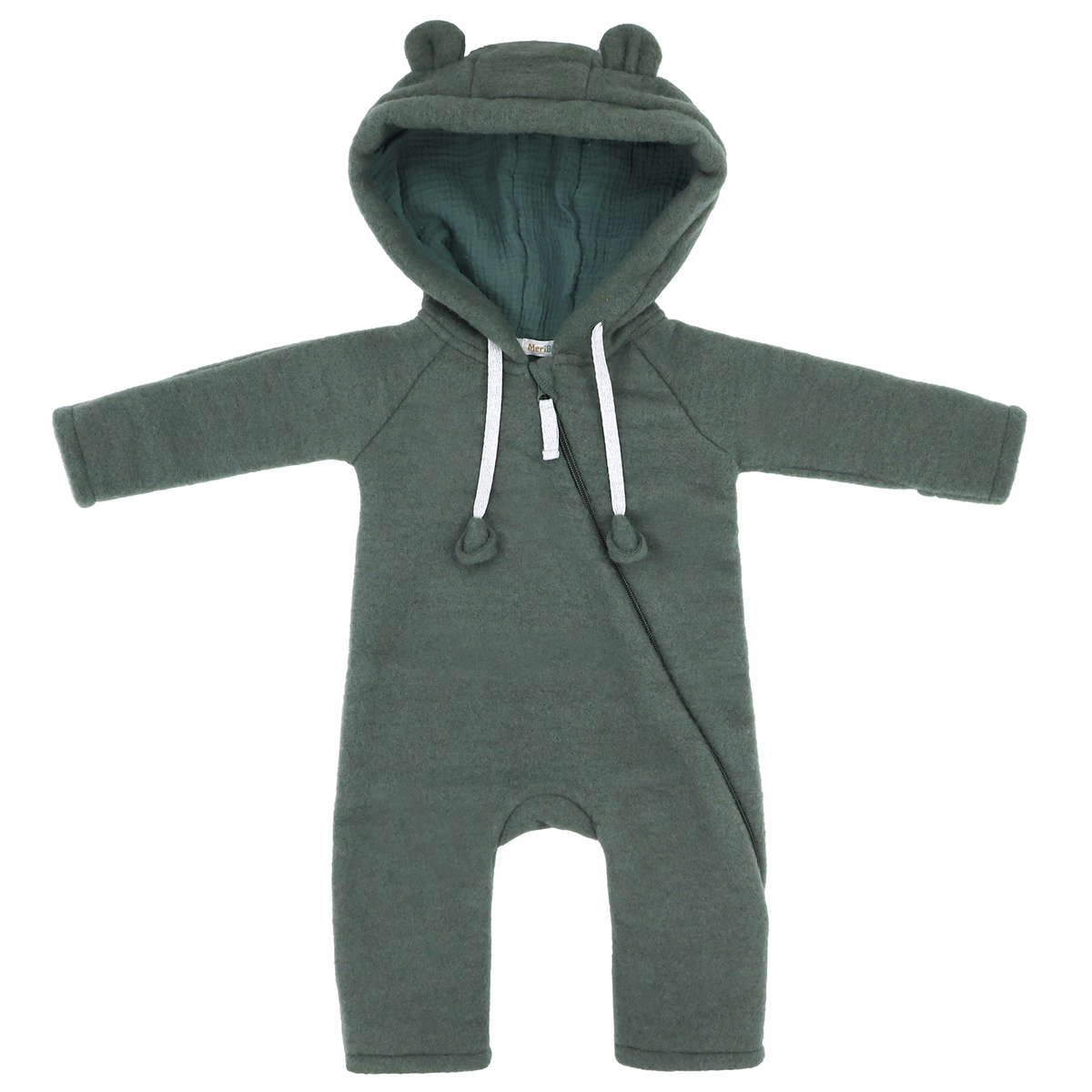 MeriBoo – Premium “Teddy Bear” Merino Wool Snowsuit