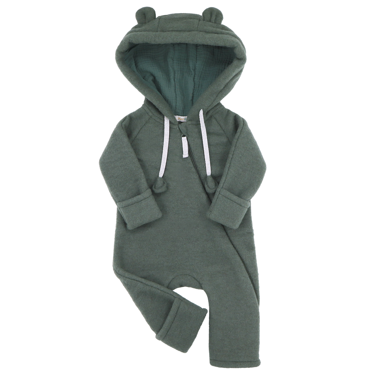 MeriBoo – Premium “Teddy Bear” Merino Wool Snowsuit