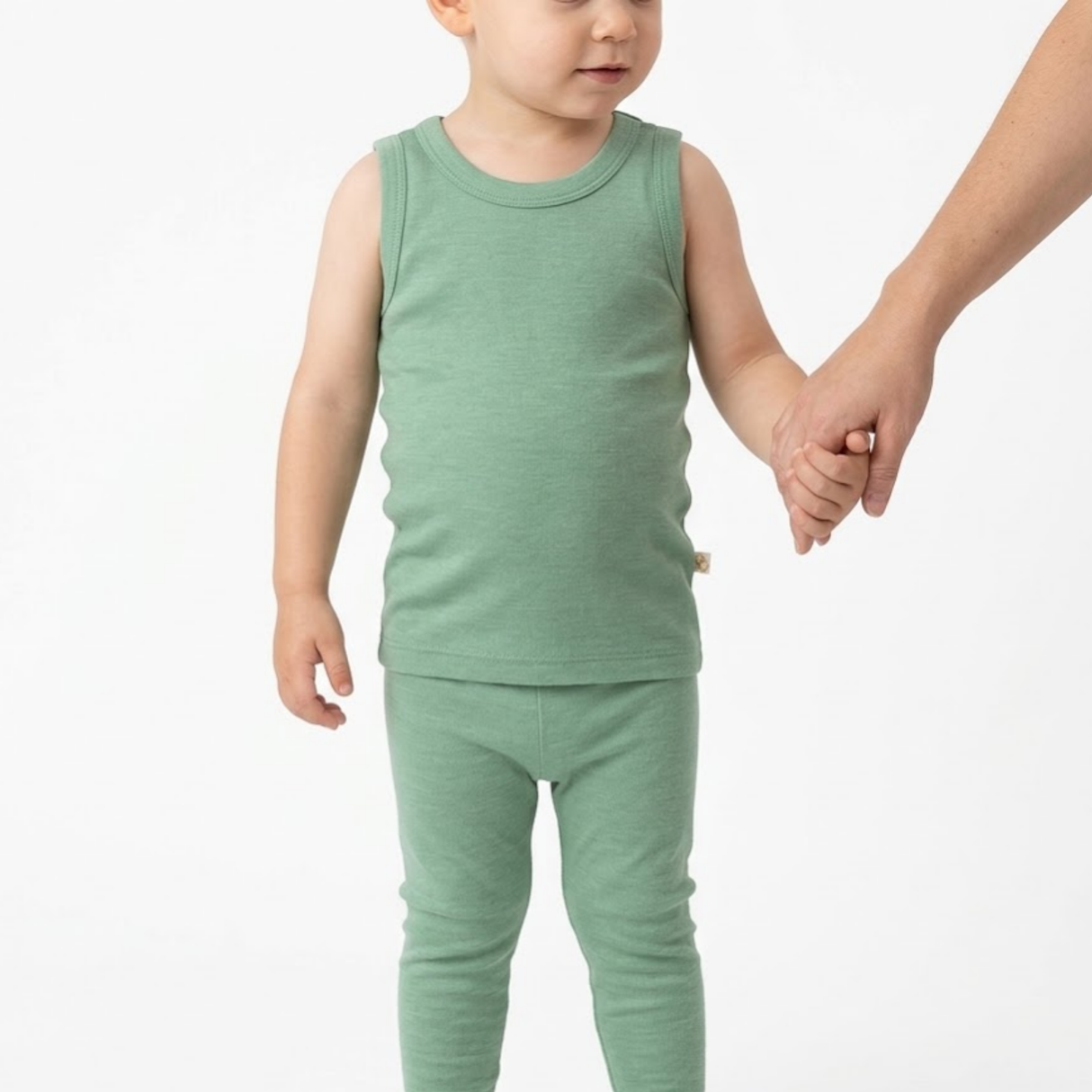Kids' tank top made of 100% organic fine merino