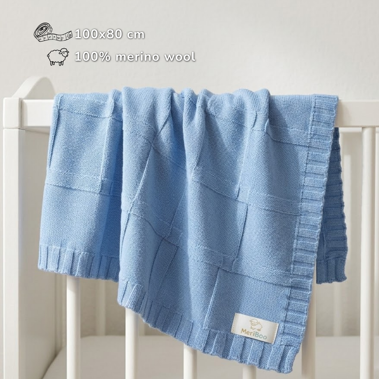 Luksuzna odejica iz 100% certificirane merino volne
