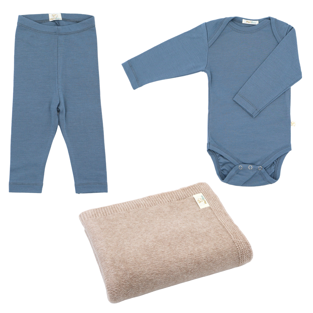 MeriBoo – set de confort certificat din merinos „Mini Cozy”