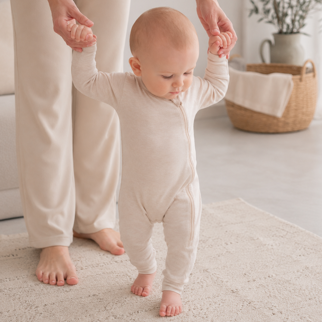 Jumpsuit (romper) made of 100% certified fine merino with a side zipper