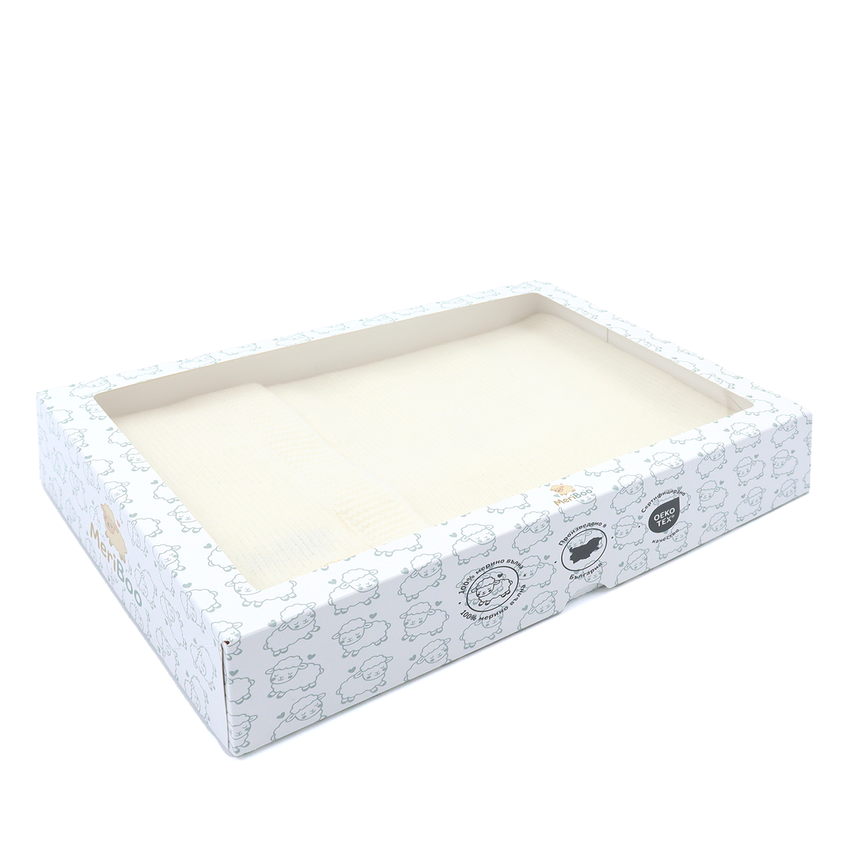 Pătură caldă și moale din lână merinos MeriBoo