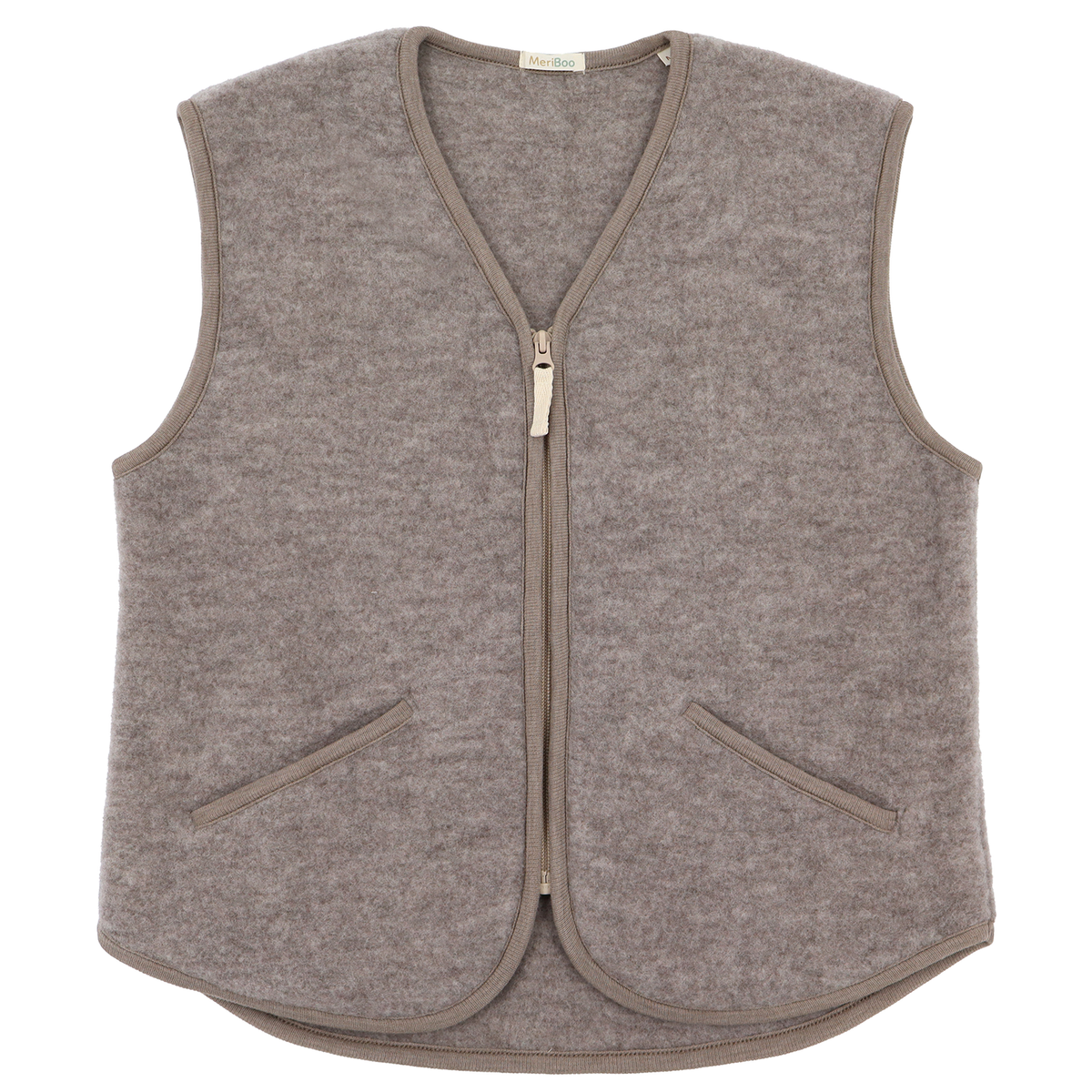 MeriBoo – Women's Premium “Teddy Bear” Merino Wool Vest