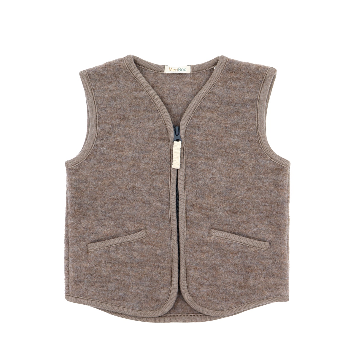 MeriBoo – Children's “Teddy Bear” Merino Wool Vest