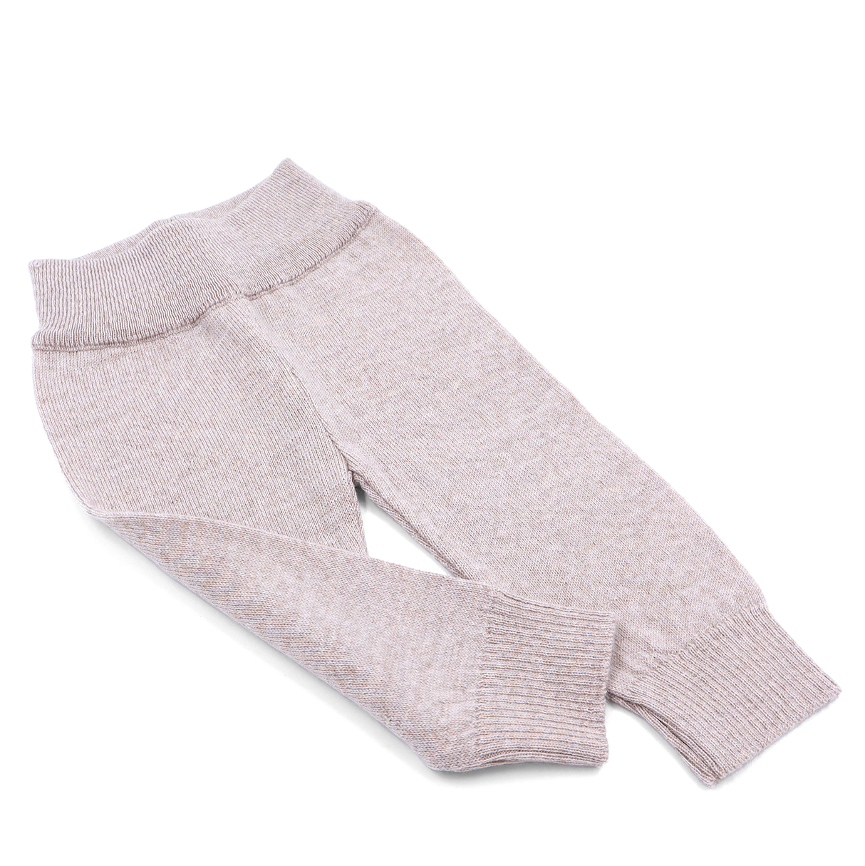 Pantaloni tricotați din lână merinos 100% organică