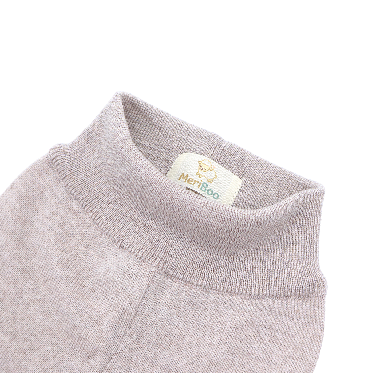 Pantaloni tricotați din lână merinos 100% organică