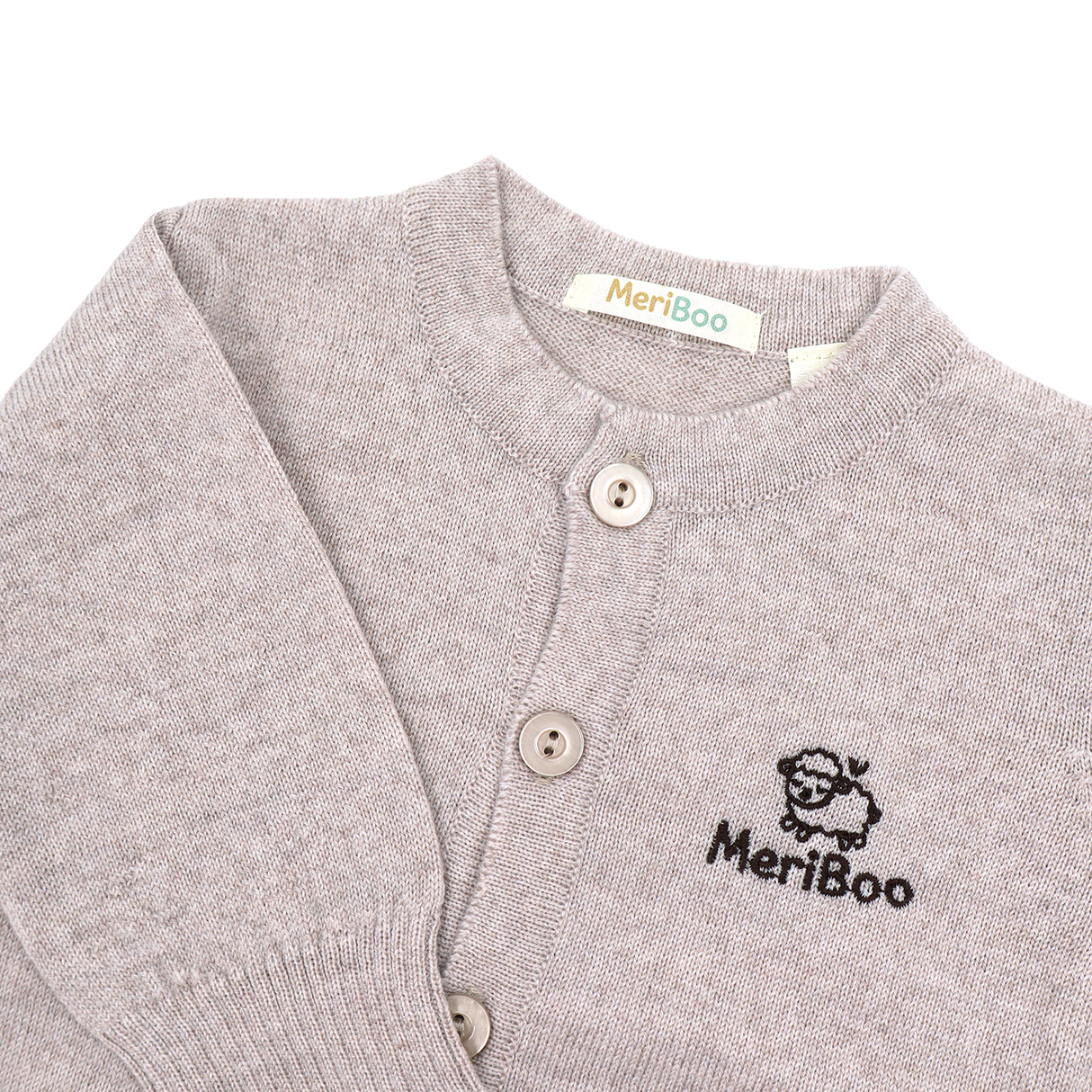 Pletená vesta z 100% organickej merino vlny