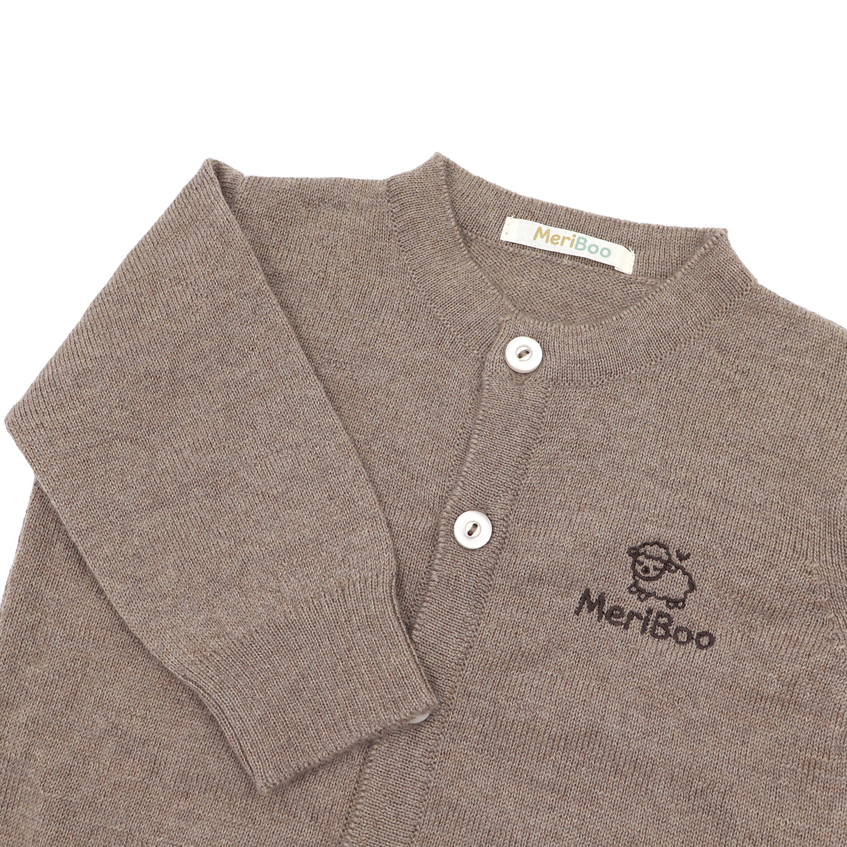 Pletená vesta z 100% organickej merino vlny