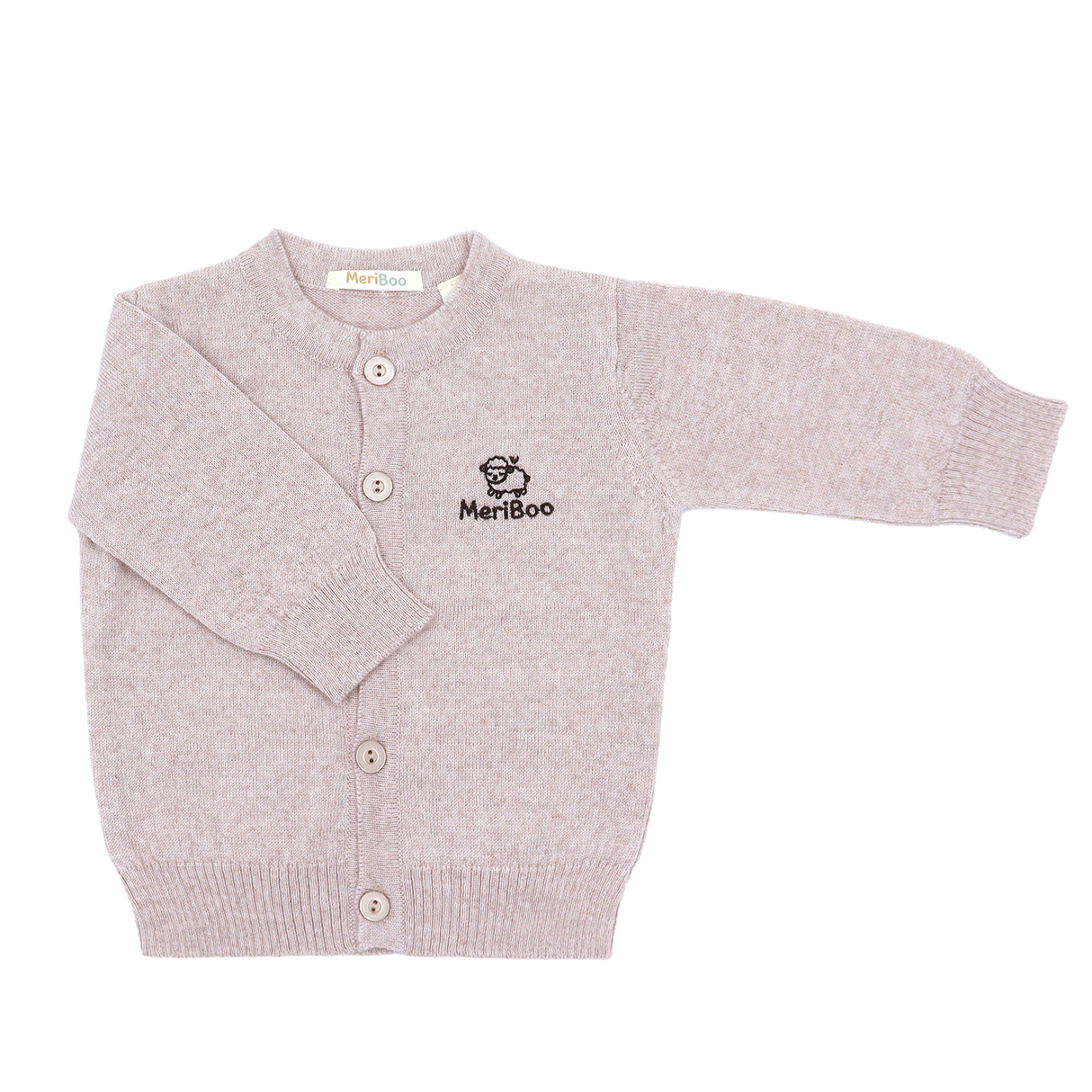 Pletená vesta z 100% organickej merino vlny