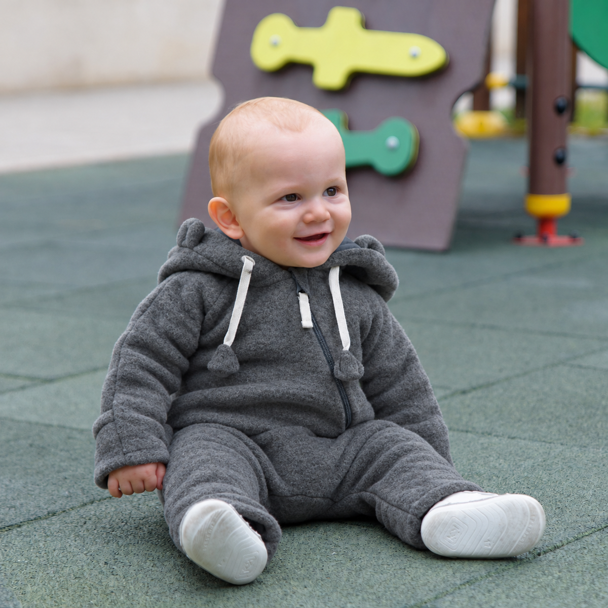 MeriBoo – Premium “Teddy Bear” Merino Wool Snowsuit