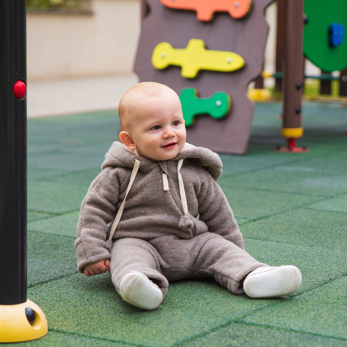 MeriBoo – Premium “Teddy Bear” Merino Wool Snowsuit