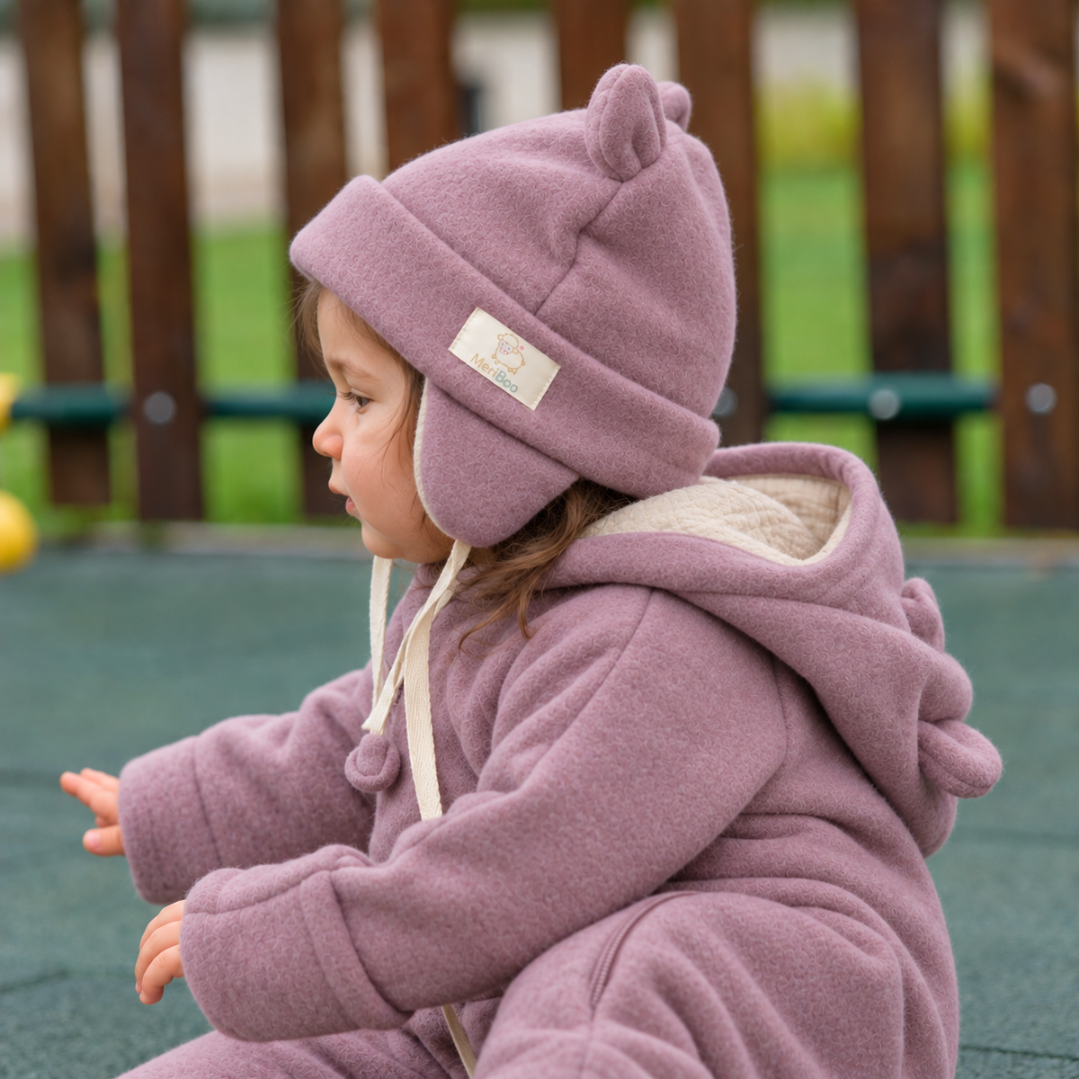 MeriBoo – Premium “Teddy Bear” Merino Wool Hat