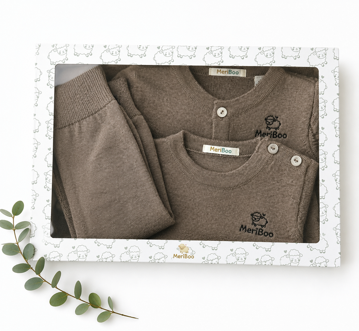 Pleteni pulover iz 100 % organske merino volne
