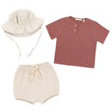 Súprava "Summer Comfort" z 100% organickej mušelínu