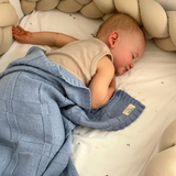 Luxurious blanket made of 100% certified merino wool - 100x80 cm.