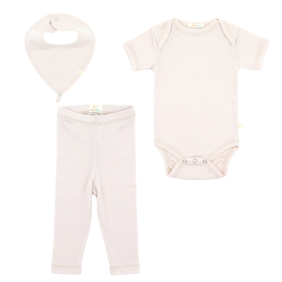 MeriBoo - базов комплект от 100% сертифицирано фино мерино "Mini Essentials Spring"