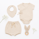 "First Summer" Baby Layette Set in 100% Organic Muslin