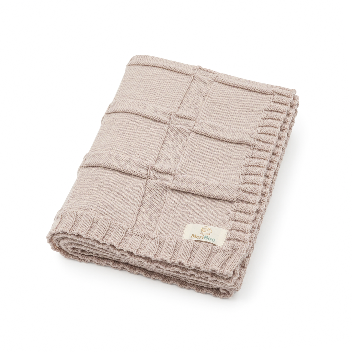 Luxury blanket made from 100% certified merino wool