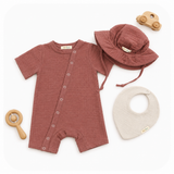 "Play All Day" Set in 100% Organic Muslin