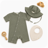 "Play All Day" Set in 100% Organic Muslin