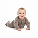 Pletený overal (romper) z 100% organickej merino vlny