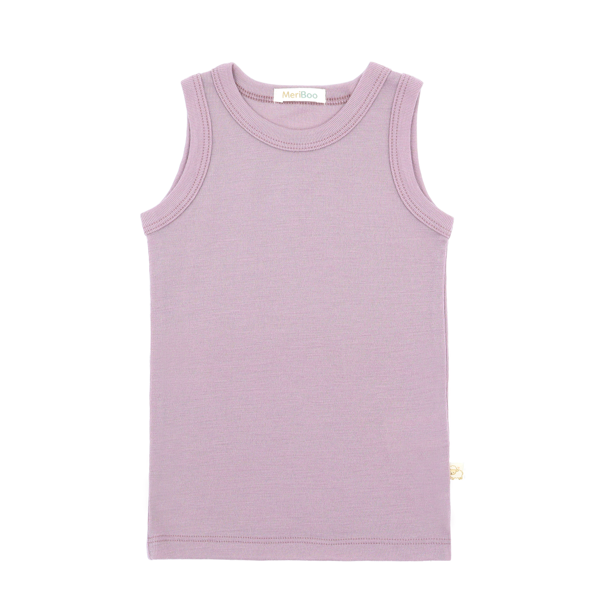 Kids' tank top made of 100% organic fine merino