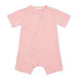 "Soft Breeze" romper made from 100% organic muslin