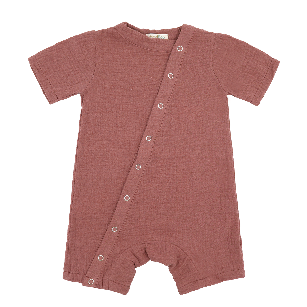 "Soft Breeze" romper made from 100% organic muslin