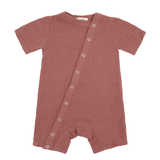 "Soft Breeze" romper made from 100% organic muslin