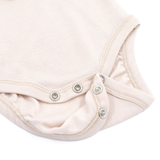 Long-sleeved bodysuit made from 100% certified fine merino wool