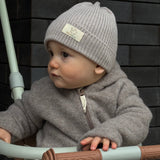 Hat made from 100% organic knitted merino wool for babies and children