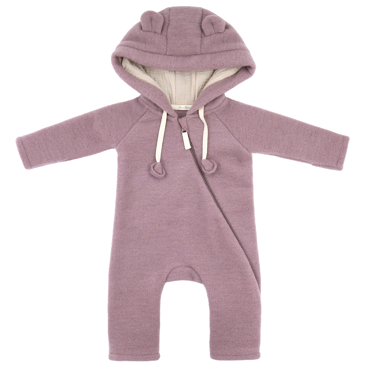 MeriBoo – Premium “Teddy Bear” Merino Wool Snowsuit