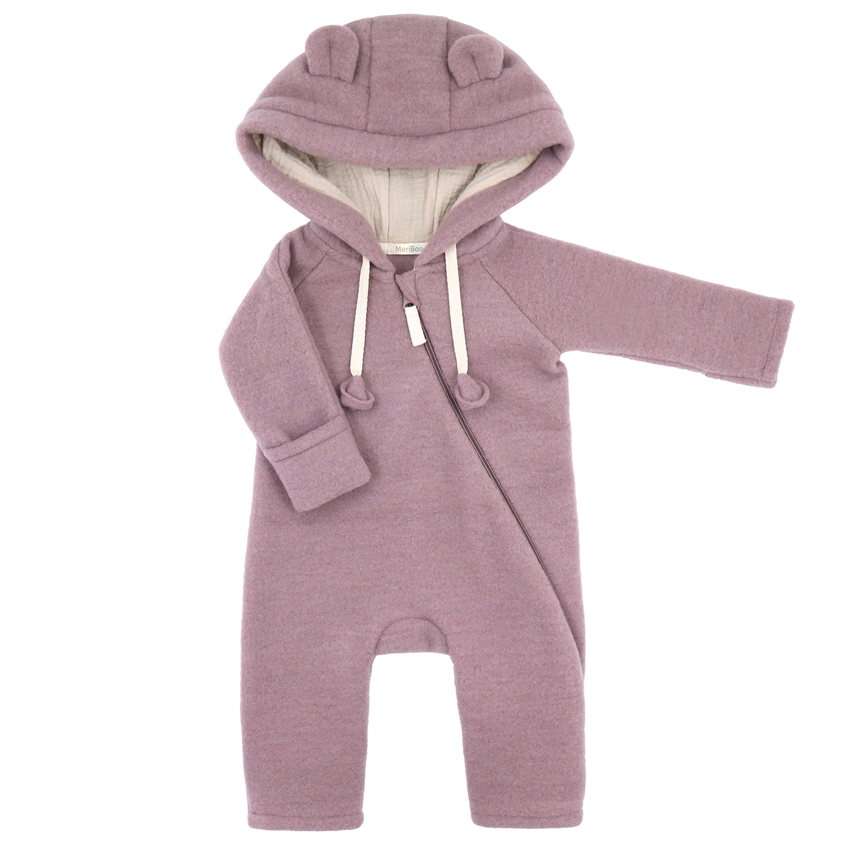 MeriBoo – Premium “Teddy Bear” Merino Wool Snowsuit