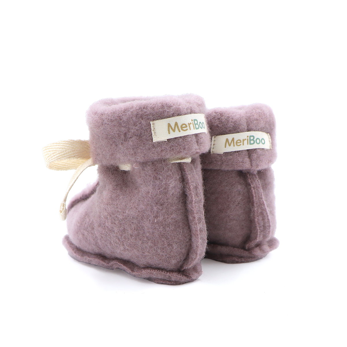 MeriBoo – Premium “Teddy Bear” Merino Wool Baby Booties