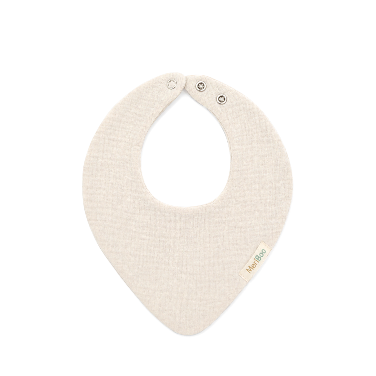 "Soft Breeze" Bib made of 100% Organic Muslin