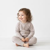 Pletený overal (romper) z 100% organickej merino vlny