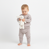 Cardigan tricotat din lână merinos 100% organică