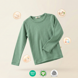 Set de 3 bluze cu mânecă lungă din 100% lână merino fină certificată